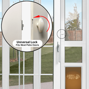 Duraflex Heavy Duty Dog Door - Patio Mount