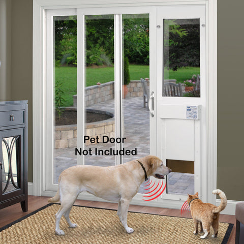 Power Pet Door Accessory Kit: 3 MS-5 Power Pet Door Collars and 12 Batteries